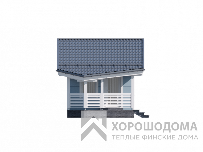Деревянный дом Баня 19 (Фото проекта №4)