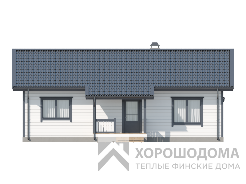 Деревянный дом Комфорт 100 (Фото проекта №5)