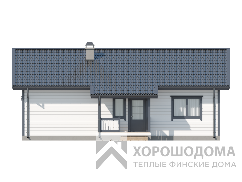 Деревянный дом Комфорт 100 (Фото проекта №7)