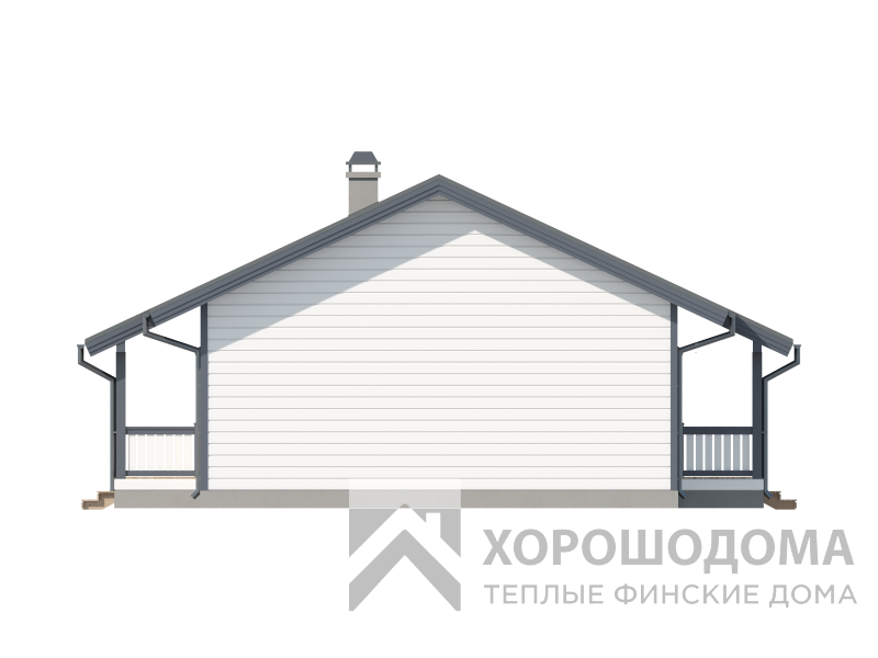 Деревянный дом Комфорт 100 (Фото проекта №8)